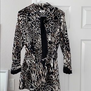 animal print jacket/blazer